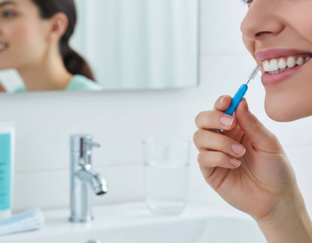 Uso de cepillos interproximales para limpieza interdental